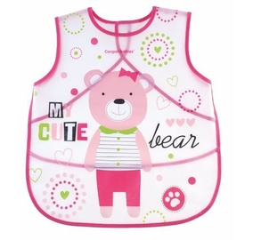 Canpol Babies Soft Waterproof Apron Puppets 9/236 Pink
