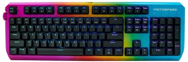 Klaviatūra Motospeed CK80 Pro Mechanical Gaming Keyboard US Gold Switches