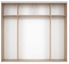 Black Red White Wardrobe Frame Nadir 260 Sonoma Oak