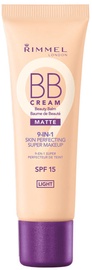 Rimmel London BB Cream Matte 9in1 SPF15 30ml Light