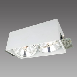 Lampa padziļinājums Light Prestige LP-9S22/2R WH, G9, balta