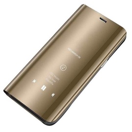 Hurtel Clear View Case For Samsung Galaxy A50 Gold