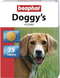 Barības piedevas suņiem Beaphar Doggys Liver 75 Tablets
