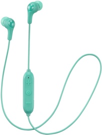Belaidės ausinės JVC HA-FX9BT, žalia