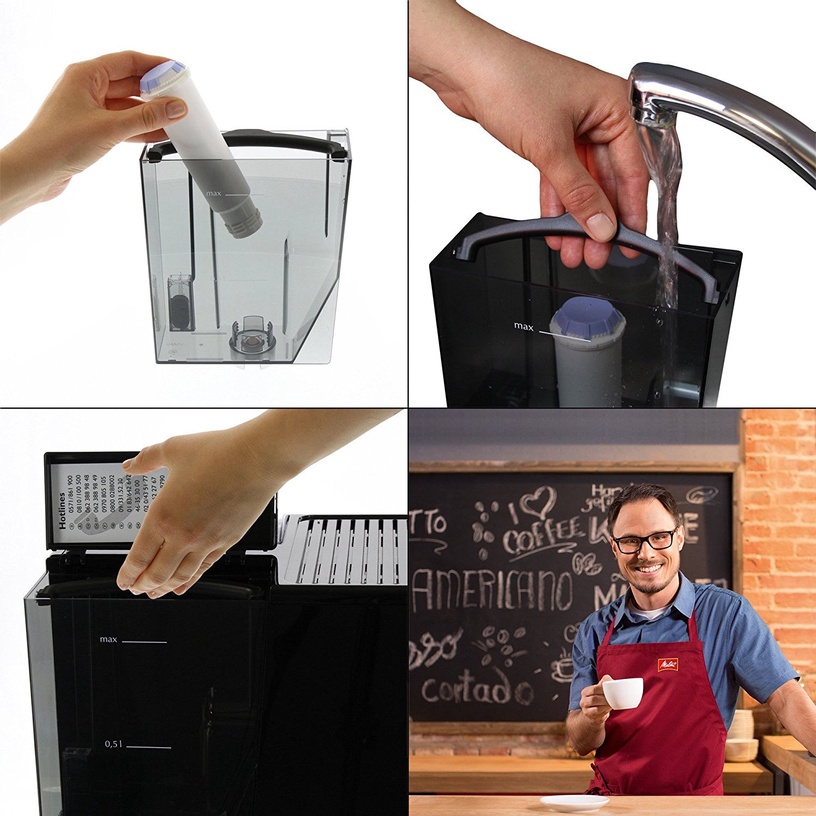 Automātiskais kafijas automāts Melitta Caffeo Solo & Perfect Milk E957-101