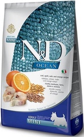 Farmina N&D Ocean Codfish Spelt & Oats Orange Adult Mini 7kg