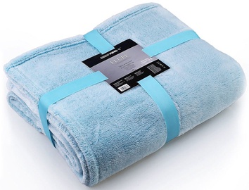 DecoKing Fluff Blanket Turquoise 170x210cm
