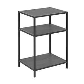 Kavos staliukas Home4you Seaford Black, 420x350x630 mm