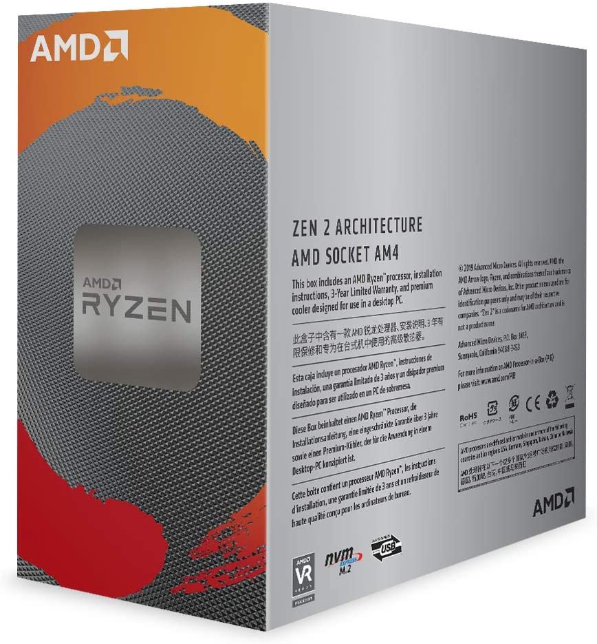 Procesorius AMD Ryzen 5 5600X BOX, 3.7GHz, AM4, 32MB - Senukai.lt