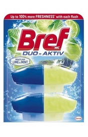 Henkel Bref Duo Aktiv Lime&Mint Toilet Block 2x50ml