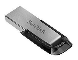 USB atmintinė SanDisk Ultra Flair, sidabro, 128 GB