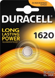 Elementai Duracell, CR1620, 3 V