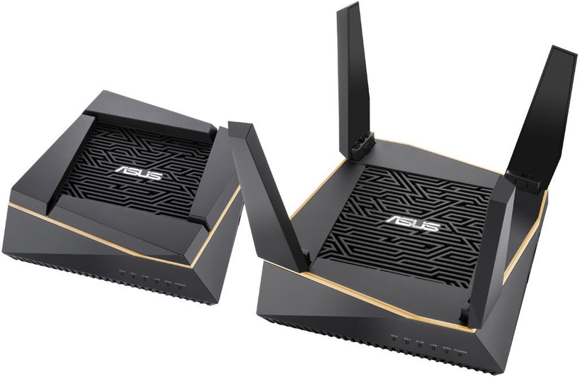 Маршрутизатор Asus RT-AX92U AiMesh AX6100 WiFi System 2-Pack, черный