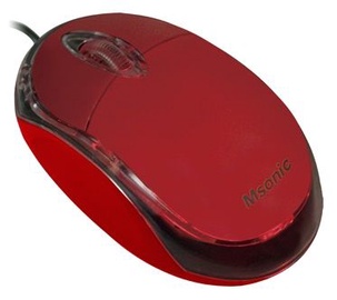Vakoss MSonic Optical Mouse USB MX264 Red