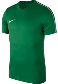 T krekls ar īsām piedurknēm Nike Men's T-Shirt Dry Park 18 SS AA2046 302 Green XL