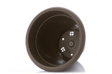 Puķu pods Plasticotto, brūna, Ø 280 mm