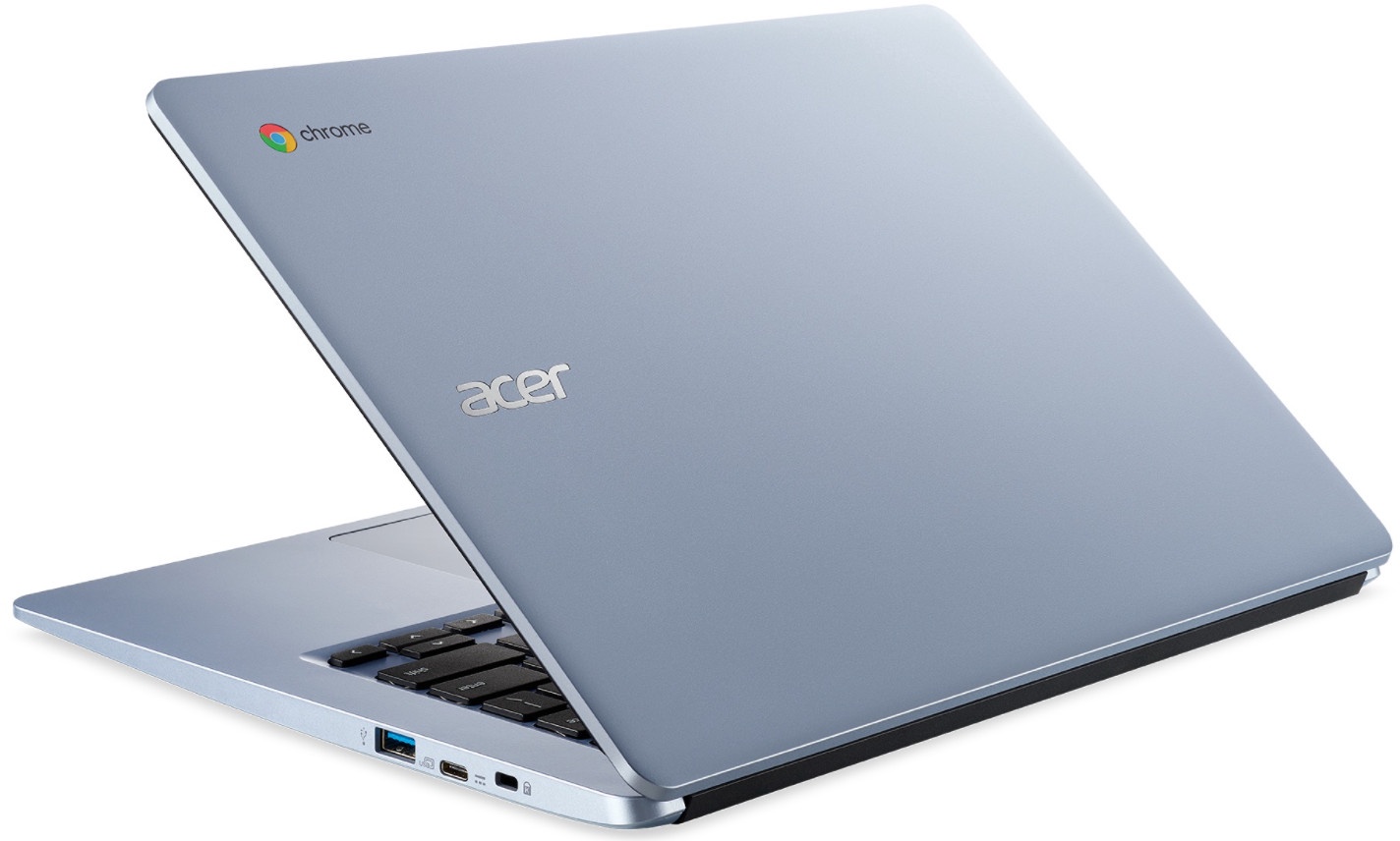 Ноутбук Acer Chromebook CB314-1H-P43Q, Intel® Pentium® Silver N5000, 4 GB,  64 GB, 14 ″, Intel UHD Graphics 605, серебристый - Ksenukai.lv