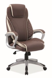Signal Meble Q-391 Office Chair Brown/Cream
