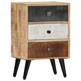 Ночной столик VLX Solid Mango Wood 282875, многоцветный, 60x40x60 см