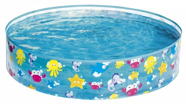 Бассейн детский Bestway, синий, 122 x 25 см, 219 л