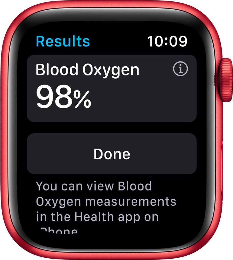 Nutikell Apple Watch 6 GPS + Cellular 44mm, punane