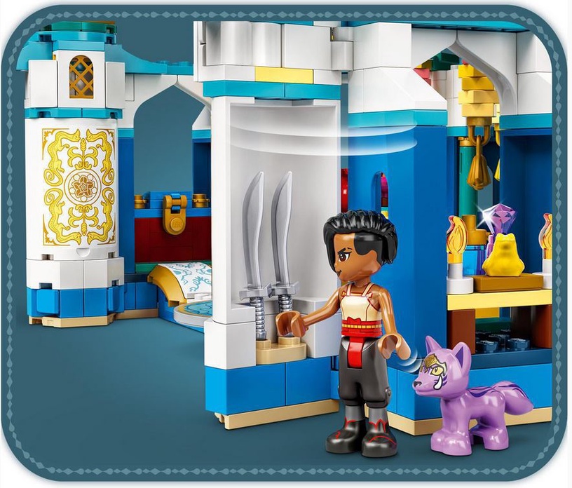 Konstruktor LEGO I Disney Princess™ Raya ja südamepalee 43181, 610 tk