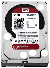 Tīkla disku masīvs Western Digital Red Pro, 2000 GB