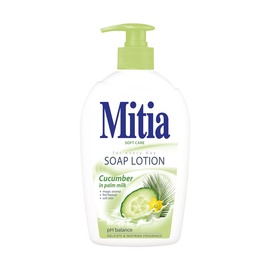 Skystas muilas Mitia Cucumber in Palm Milk, su dozatoriumi, 500 ml