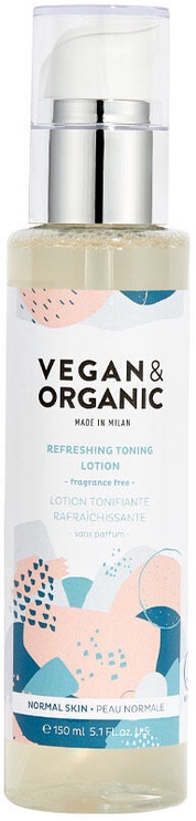 Sejas losjons Vegan & Organic Refreshing Toning Lotion, 150 ml