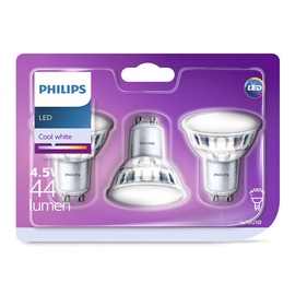 SPULDZE LED 4.5W GU10 CW 120D ND 440 LM (PHILIPS)