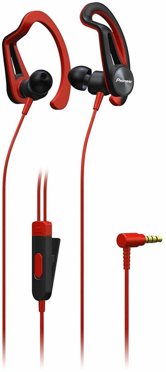 Проводные наушники Pioneer SE-E5T, красный