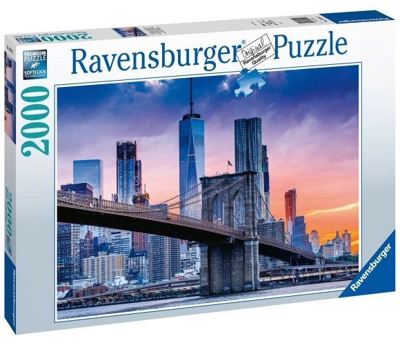 Puzle Ravensburger Panorama of New York 16011, 75 cm x 73 cm