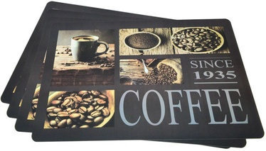 Fissman Table Mat Set 4Pcs 43.5x28.5cm Coffee 1935 0658