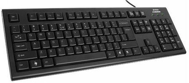 A4Tech KR-83 Keyboard PS/2 ENG/RU Black