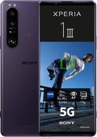 Mobiiltelefon Sony Xperia 1 III, violetne, 12GB/256GB