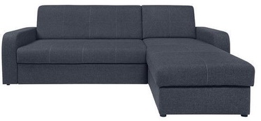 Black Red White Sofa Bed Kirsten III Dark Blue