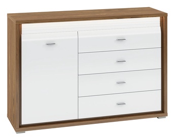 ML Meble Dallas 03 Chest Of Drawers Walnut/White