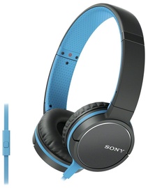 Ausinės Sony ZX660AP Smartphone-capable Headphones Blue