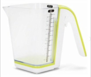 Elektrooniline köögikaal Botti Compact PT 858 GR, valge