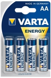 Varta Energy Alkaline Batteries AA x4