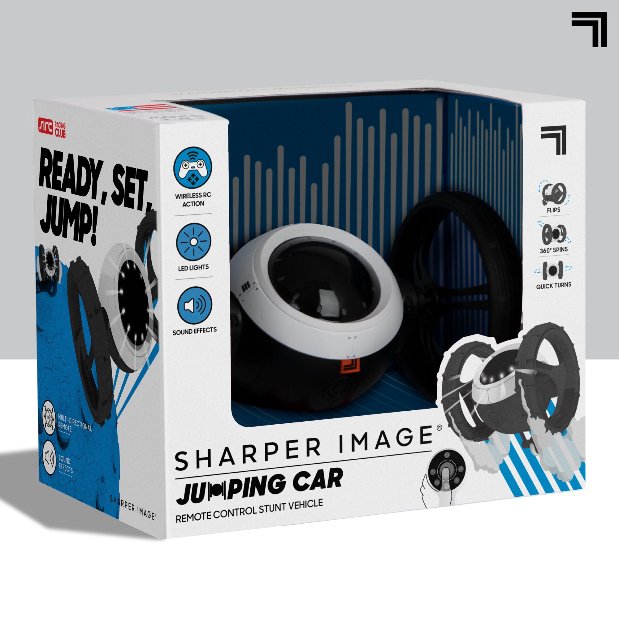 sharper image jumping car