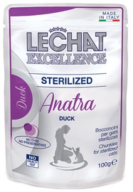 Monge LeChat Excellence Chunkies With Duck 100g