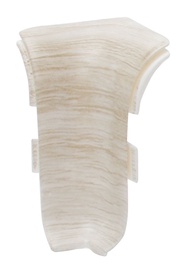 Grīdlīstes stūris NGF56 NGTW28, 23 mm x 56 mm, kļavas