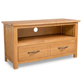 TV galds VLX Oak 244466, brūna, 900 mm x 350 mm x 480 mm