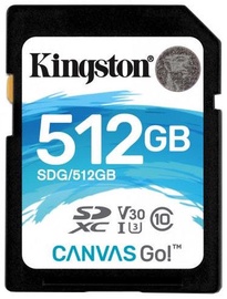 Kingston SDXC Canvas Go 512GB