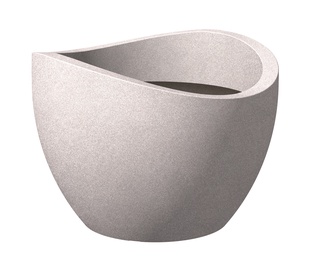 Puķu pods Scheurich 250/50, pelēka, Ø 500 mm