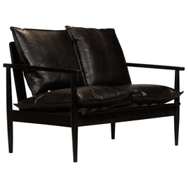 Диван VLX 2-Seater 246483, черный, 69 x 116 x 74 см