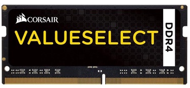 Operatyvioji atmintis (RAM) Corsair ValueSelect, DDR4 (SO-DIMM), 4 GB, 2133 MHz