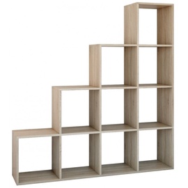 Pastatoma lentyna Top E Shop Step RS-40, ąžuolo, 153 cm x 30 cm x 153 cm