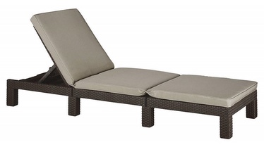 Gultas Keter Daytona Brown, 1950x650x220 mm